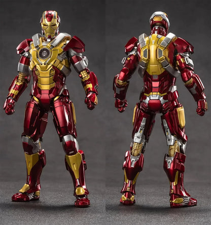 ZD Toys Marvel Iron Man Mark XVII (17) Heartbreaker 1/10 Scale 7” Action Figure – with Accessories - Jaiman Toys