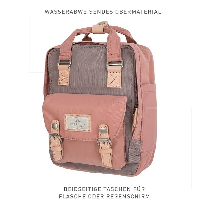 Doughnut Macaroon Mini Backpack – Women's Compact Everyday Bag (7 L) - Jaiman Toys