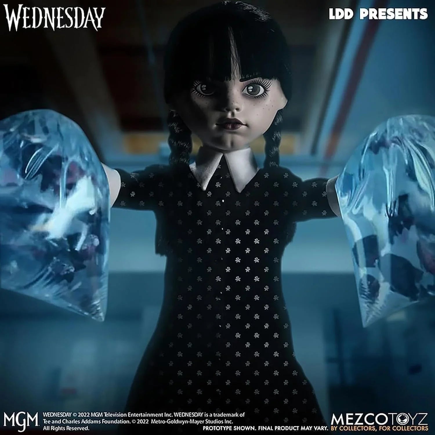 Mezco LDD Presents Wednesday Addams 10-Inch Doll - Jaiman Toys