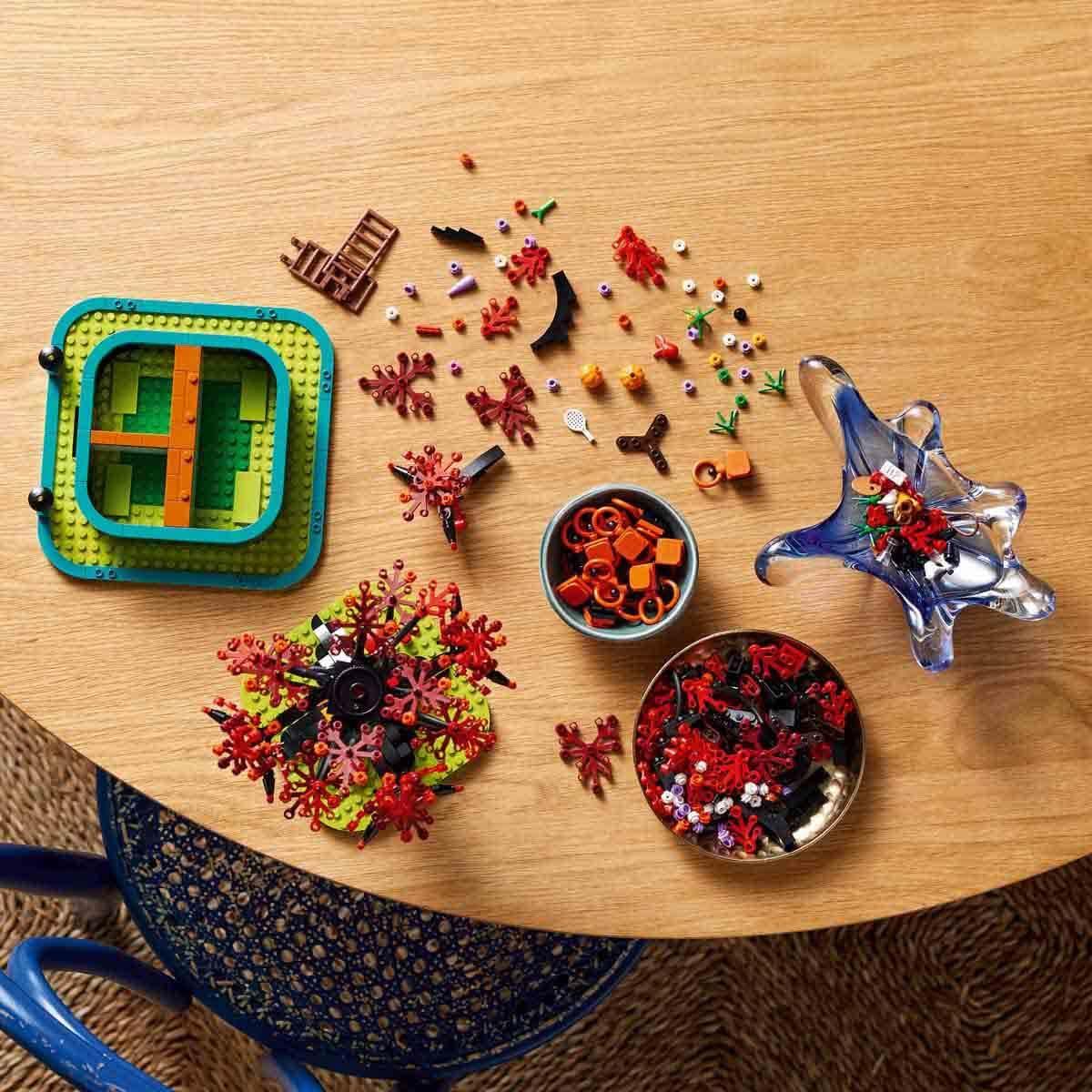 LEGO 21346 Ideas Family Tree Building Blocks Toy Set, Gift for Adults (1040 Pieces)-Botanical Collection