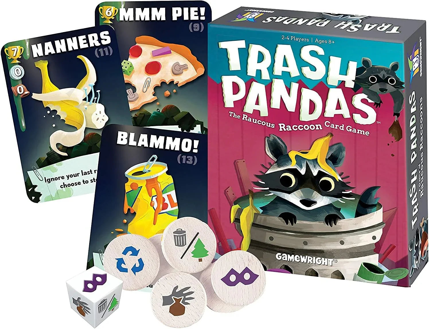 Trash Pandas Card Game by Gamewright – Fun Family & Party Game - Jaiman Toys