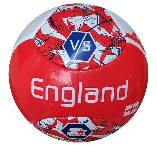 Starter Country Football L3 Size 5 – England Edition | Hand-Stitched Professional Soccer Ball