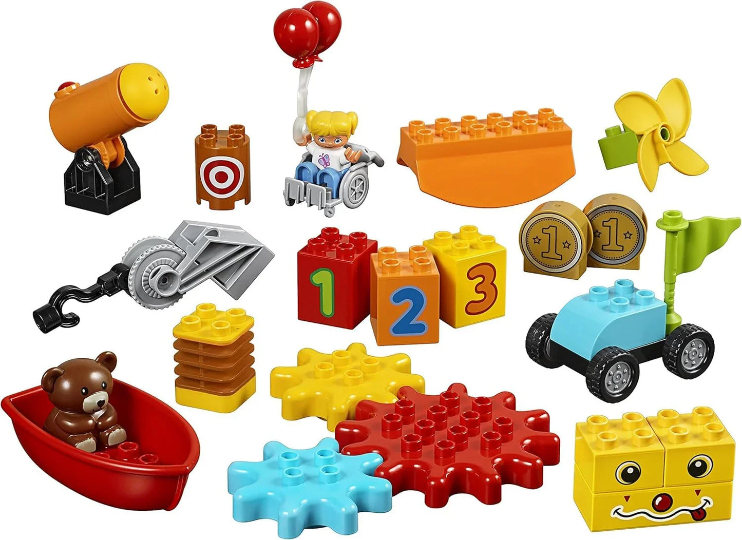 LEGO Education 45024  DUPLO Steam Park , Fun STEM Educational Toy, Steam Learning - (295Piece)