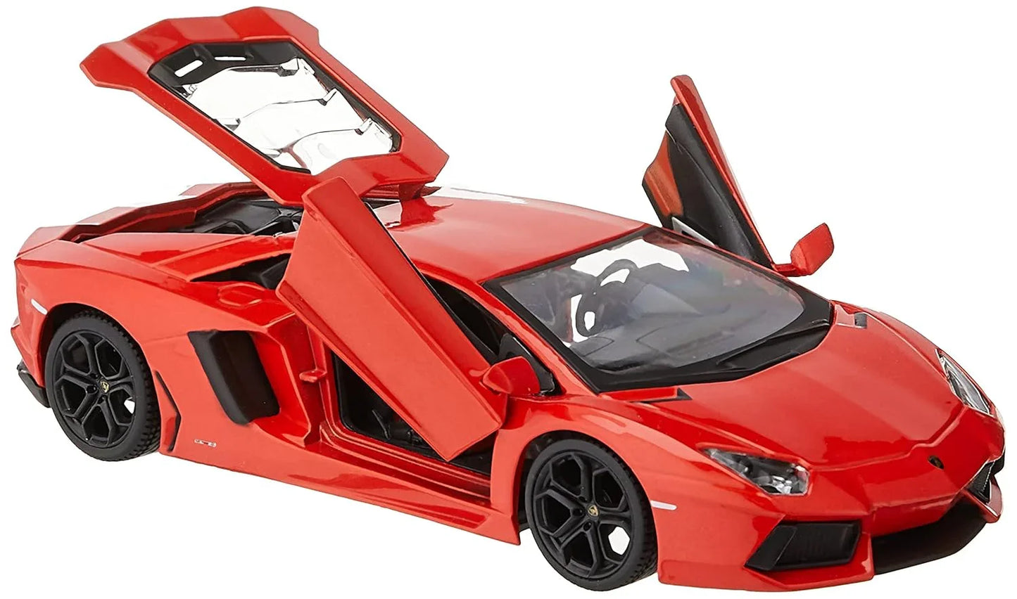 Lamborghini Aventador Coupe Orange 1:18 Scale Diecast Model Car by Maisto - Jaiman Toys