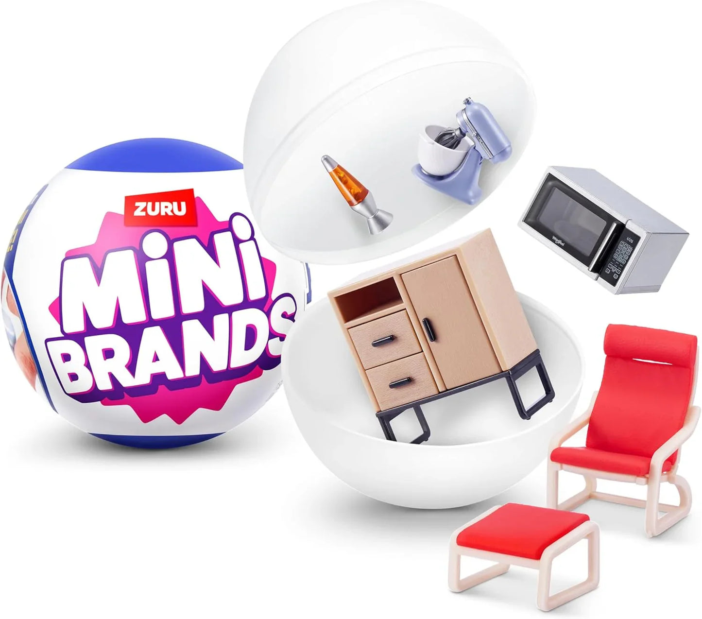 ZURU 5 Surprise Mini Brands Home Capsule – Series 1 Collectible Miniature Home Decor - Jaiman Toys