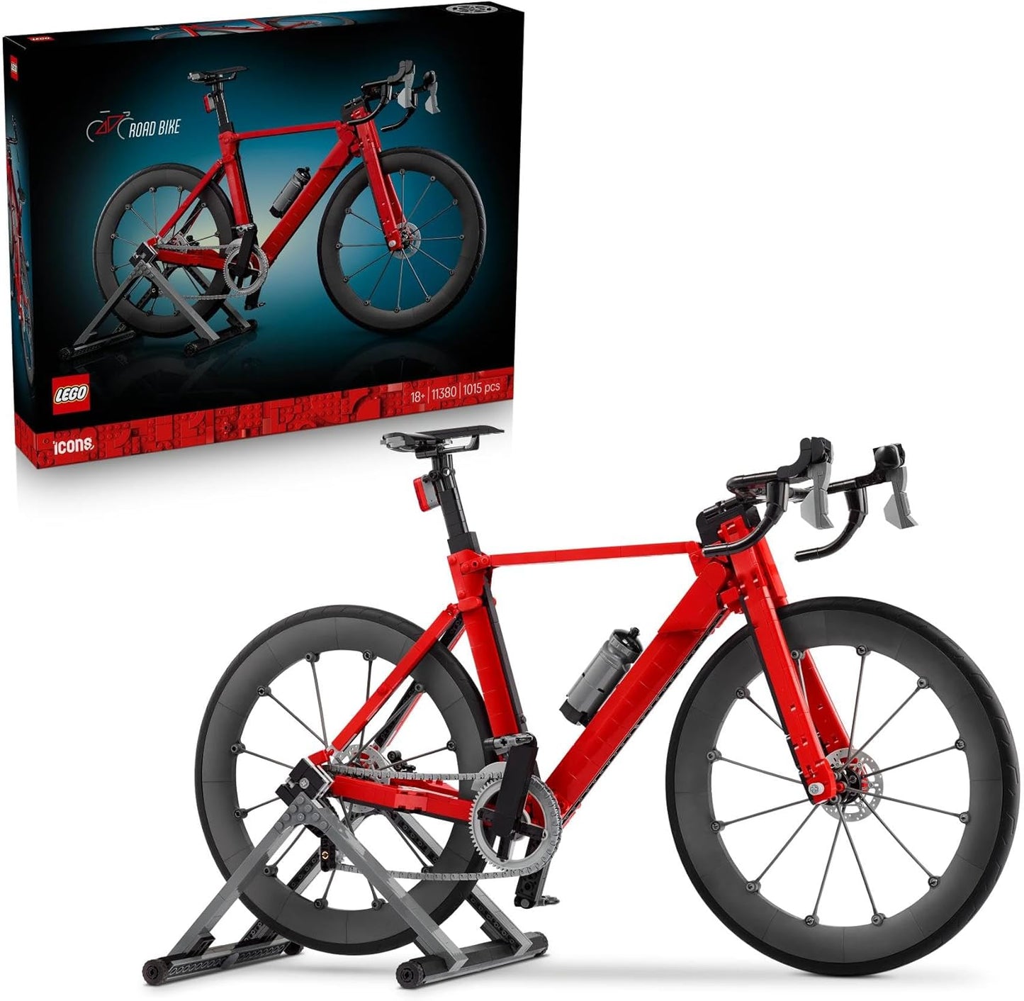 Lego 11380 Icon Road Bike, Lord of the Rings Story, Vehicle, Motorcycle, Interior Decoration, Fashionable Toy, Birthday, Present, Blocks, Men's, Women