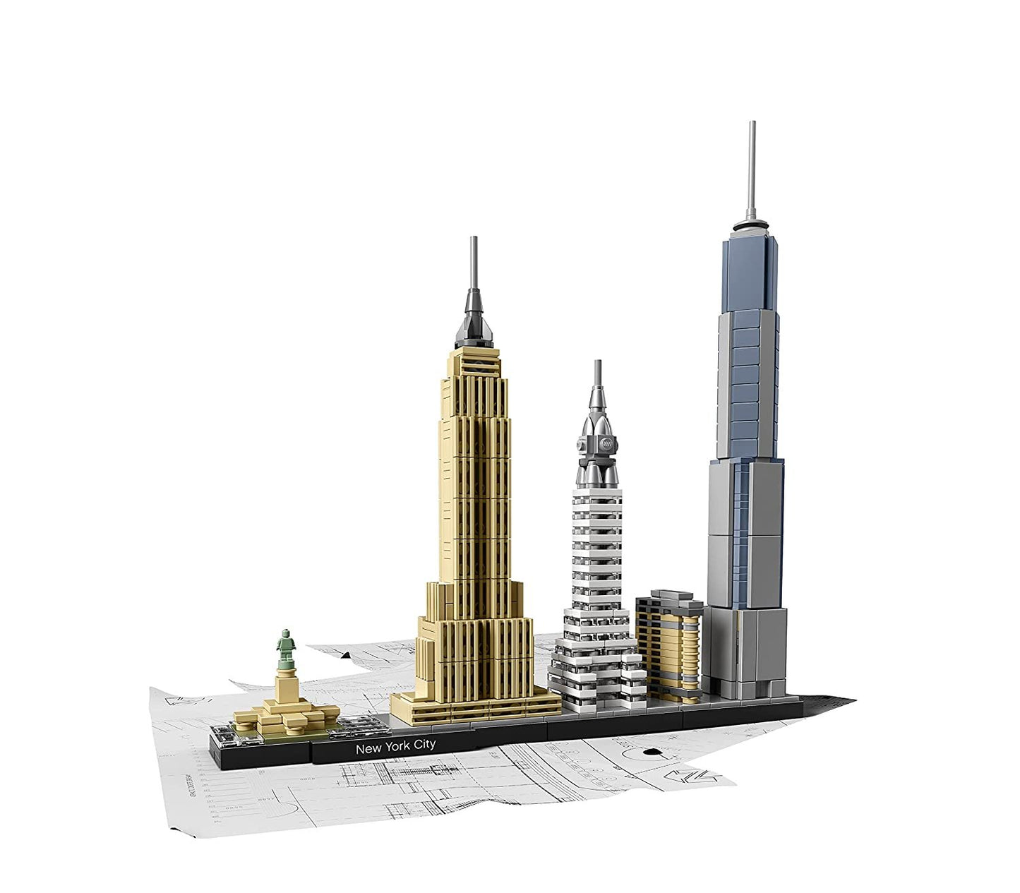 LEGO  21028 Architecture New York City Skyline Building Blocks for 12+ Yrs (598 Pcs)