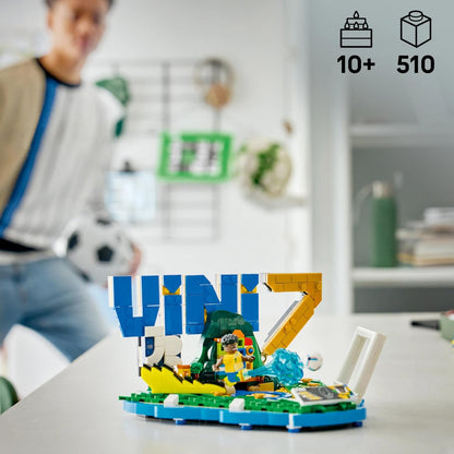 LEGO® Editions Vini Jr. Soccer Highlights 43027 Set, 510 Pieces