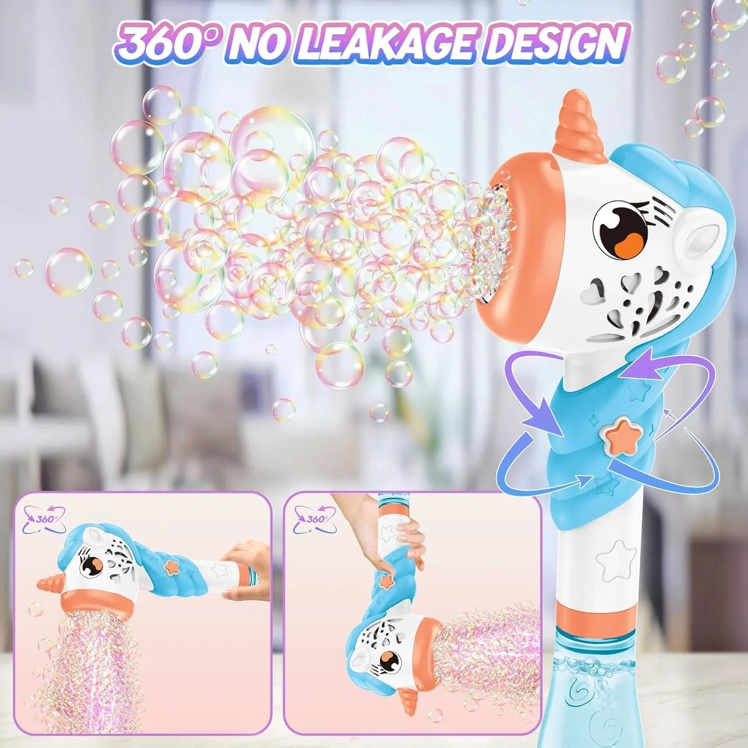 Automatic Electric Cartoon Bubble Machine – Fun Bubble Wand Toy for Kids - Jaiman Toys