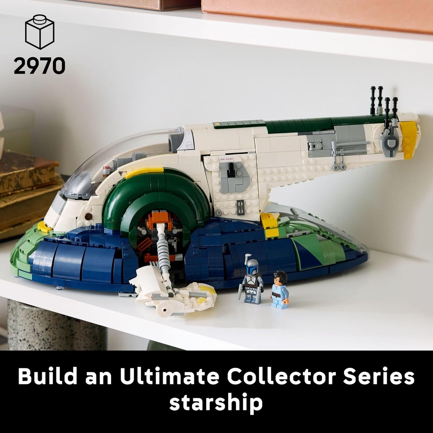 LEGO 75409 Star Wars Jango Fetts Firespray-Class Starship  Mini Build Collectible | Limited Edition Polybag Set