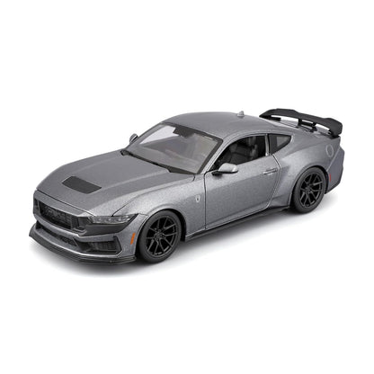 Maisto 2024 Ford Mustang Dark Horse 1:24 Die-Cast Model Car | Collector's Collection | Metallic Grey
