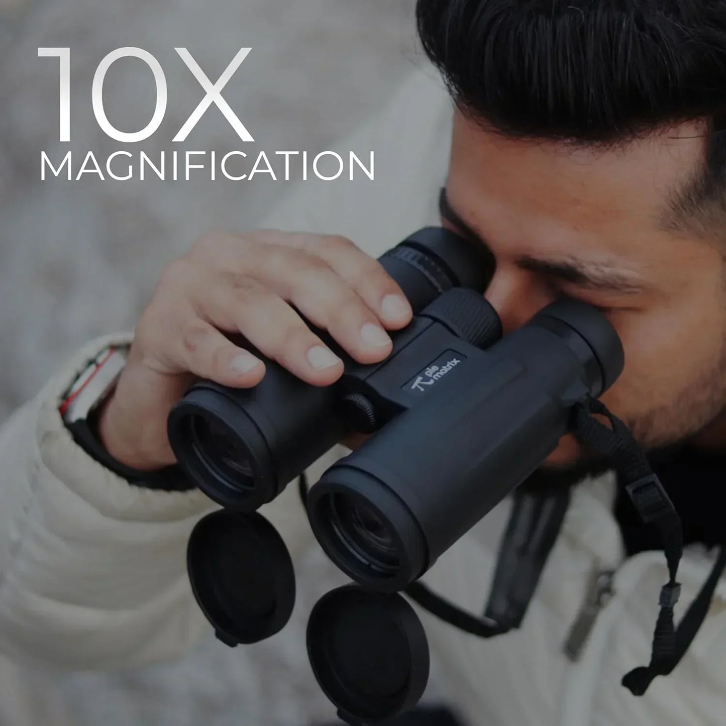 Pie Matrix Swift S10 10X42 Real Binoculars Field View 119 m/1000 m - Jaiman Toys