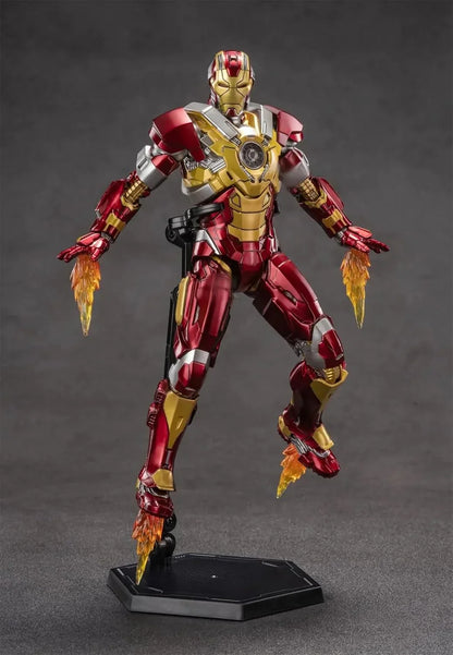 ZD Toys Marvel Iron Man Mark XVII (17) Heartbreaker 1/10 Scale 7” Action Figure – with Accessories - Jaiman Toys