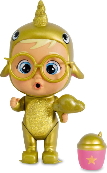 Cry Babies Magic Tears Golden Edition – Surprise Mini Collectible Dolls with Real Tears & Accessories