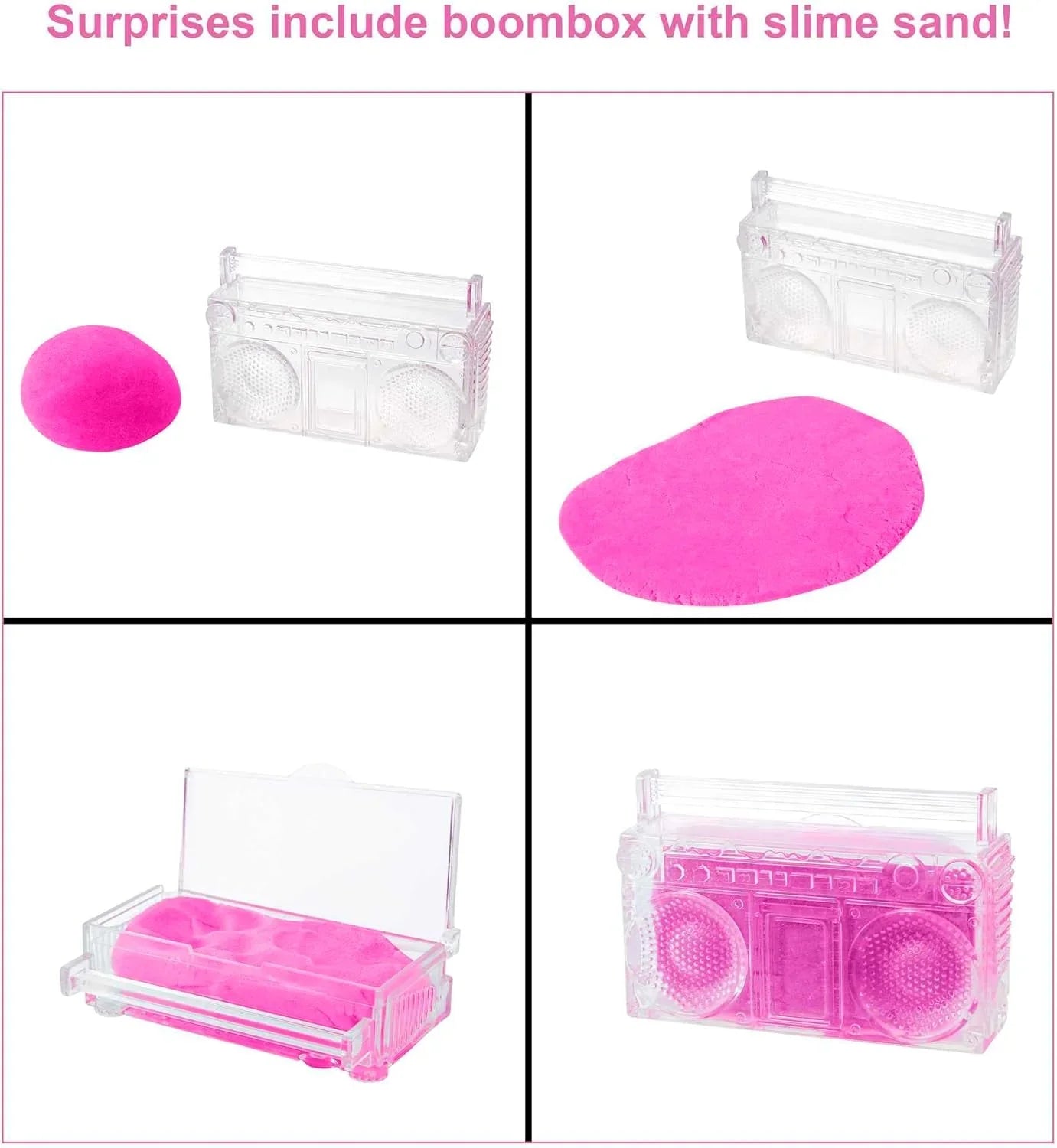 Barbie Color Reveal Totally Neon Fashions Doll with Orange-Streaked Brunette Hair & 25 Surprises | Color-Change Feature | Gift for Kids