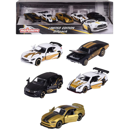 Majorette Limited Edition 9, Model Vehicles with Camouflage Look, Die Cast Metal with Opening Parts, Rotating Wheels and Suspension for Children Aged 3 and Above Boys, Girls, Kids- Set of 5 Brand: Majorette - Jaiman Toys