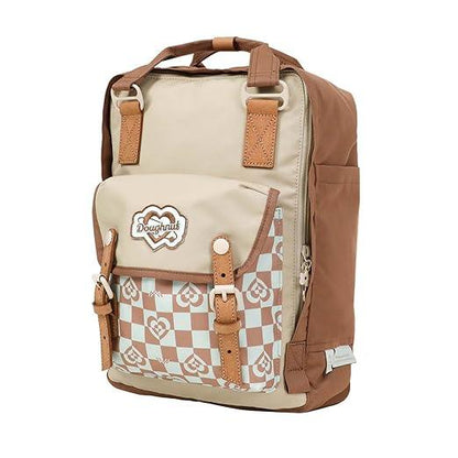 Doughnut Macaroon Classic Kaleido Series Backpack – Mushroom Checked (16 L) - Jaiman Toys