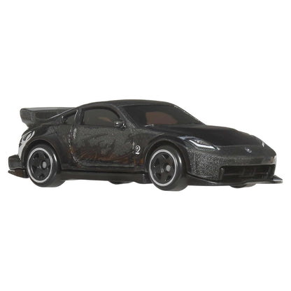 Hot Wheels Silver Series 1:64 Fast & Furious Tokyo Drift Nissan 350Z Custom Diecast Car | 25 Years Anniversary Collection