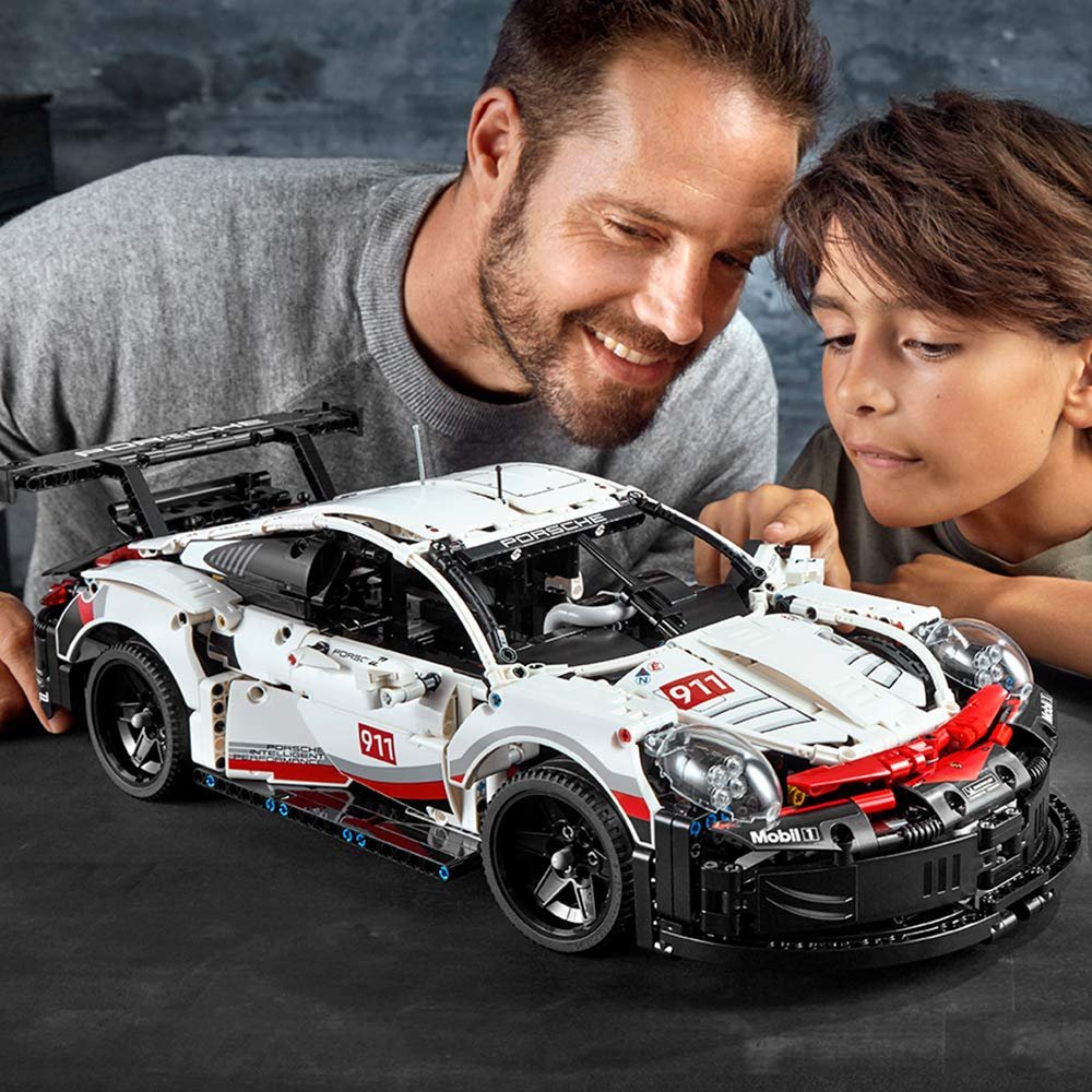 LEGO Technic Porsche 911 RSR 42096-Construction Kit (1580 Pcs) from LEGO ,Multicolor