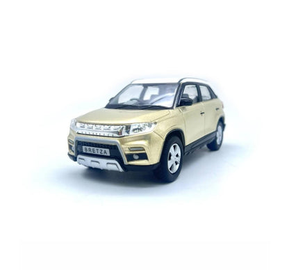 Centy Wheel Force Pull Back Action Bretza SUV Die-Cast Toy Car for Kids | Friction Powered Mini SUV | Assorted Colours | BGX