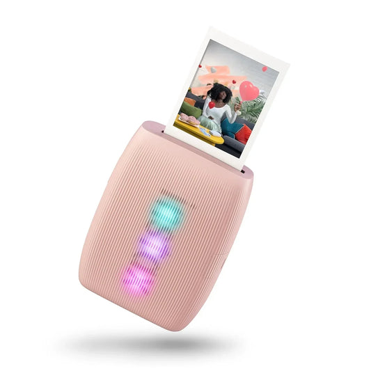 Fujifilm Instax Mini Link 3 Smartphone Photo Printer Starter Kit – Portable Instant Printer - Pink