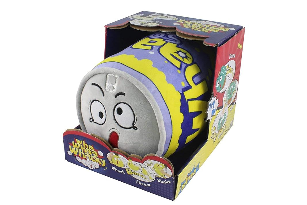 Toy figure of a character from 'The Loud House' in packaging on a white background