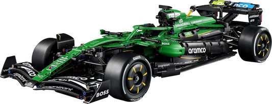 LEGO Technic 42240 Aston Martin Aramco AMR25 F1 Car 1:8 Scale Building Set for Adults, 1547 Pieces
