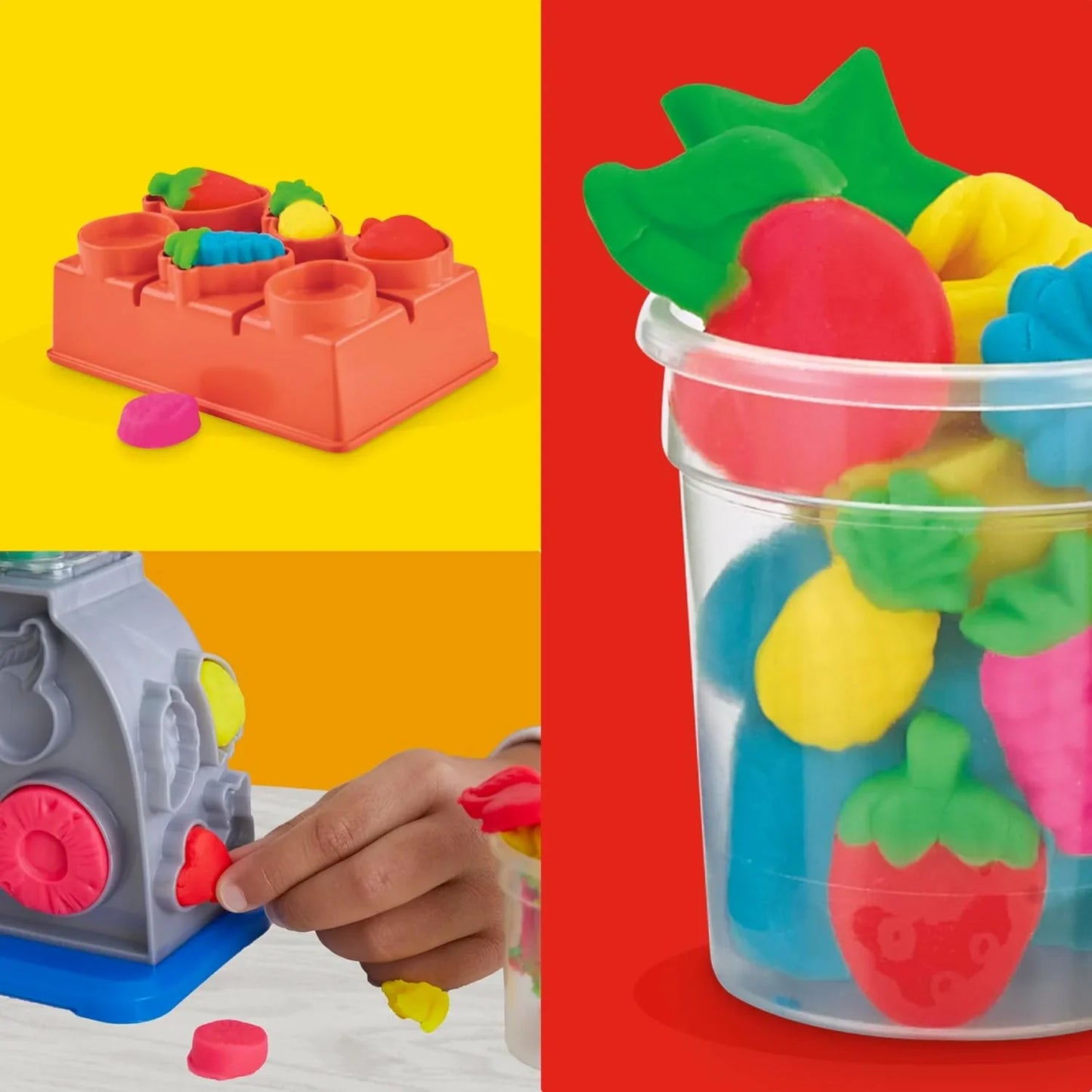 Play-Doh Swirlin’ Smoothies Playset – Toy Blender with Accessories, Arts & Crafts Dough Set for Kids 3+ - Jaiman Toys