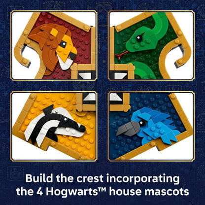 LEGO 76462 Harry Potter Hogwarts House Crest Building Set | 545 Pieces | Collectible Hogwarts Display Model