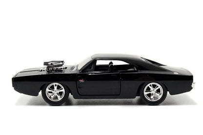 Jada Fast & Furious 1970 Dodge Charger 1:32 Die-Cast Model – Engine Blower Hard Top, Black