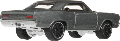 Hot Wheels Silver Series 1:64 Fast & Furious Tokyo Drift 1970 Road Runner Diecast Car | 25 Years Anniversary Collection