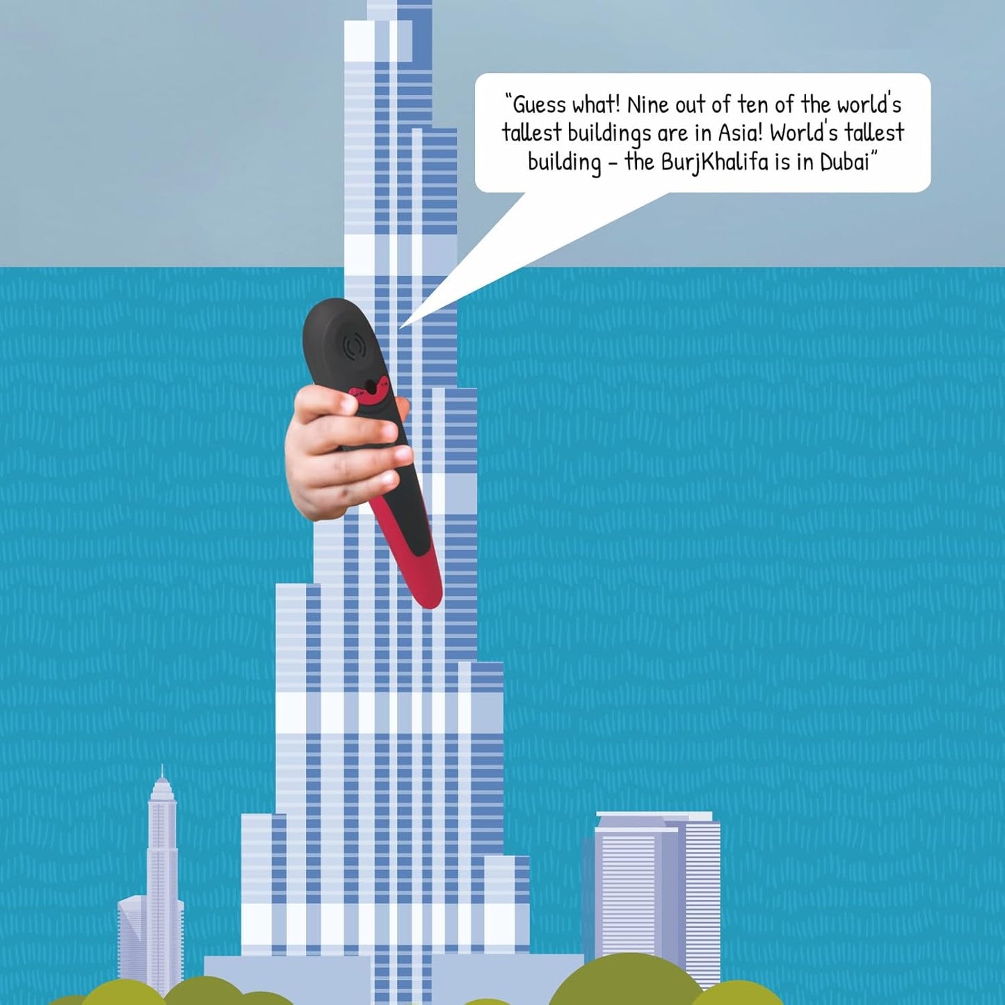 goDiscover Interactive Talking Globe with Smart Pen | Multilingual Geography Learning Toy for Kids