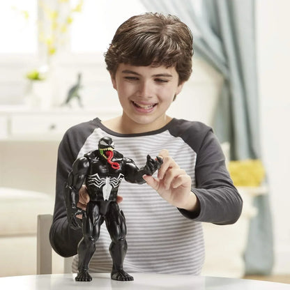 Venom Titan Hero Series Action Figure – Marvel Spider-Man Maximum Venom Collectible Toy