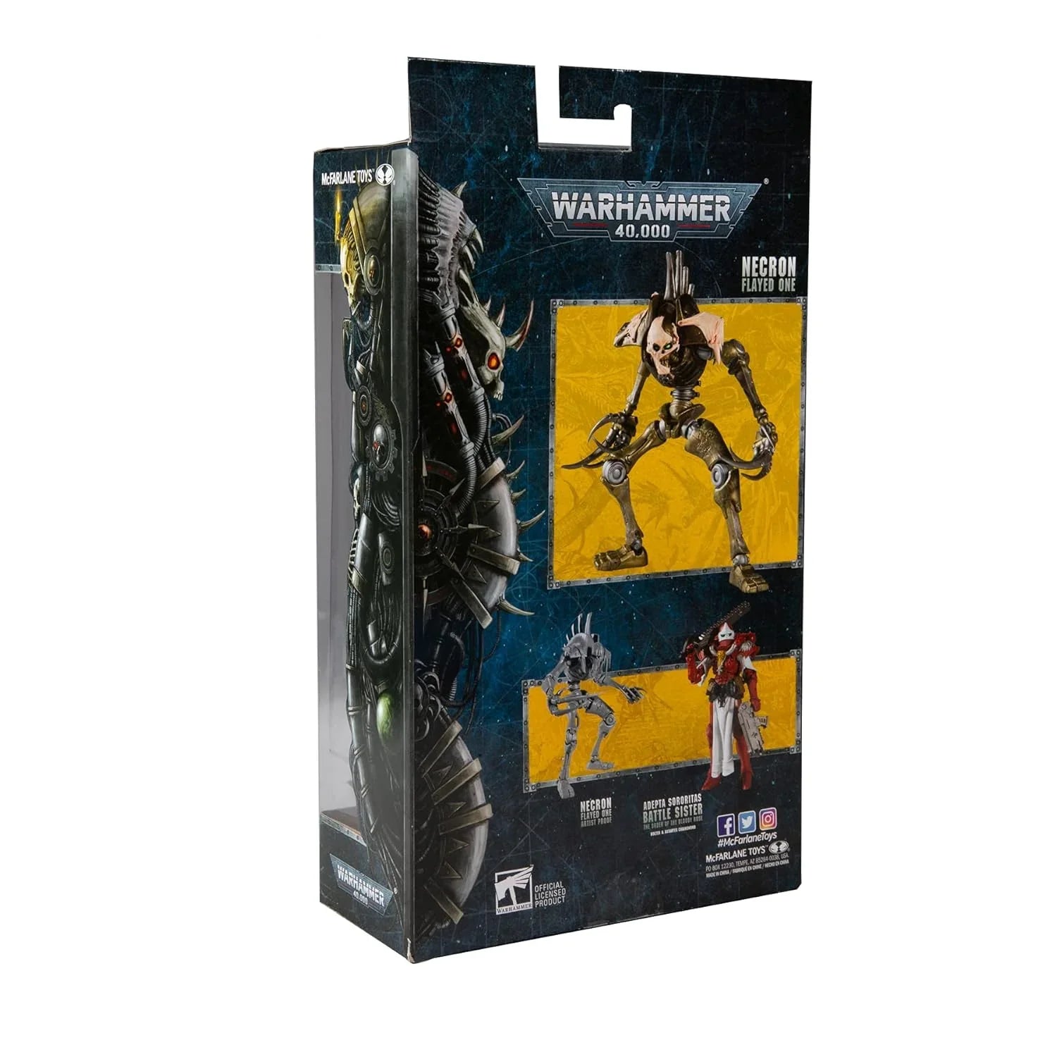 McFarlane Warhammer 40,000 Necron Flayed One Action Figure – 7 Inch Wave 3 Collectible (10919-1) - Jaiman Toys