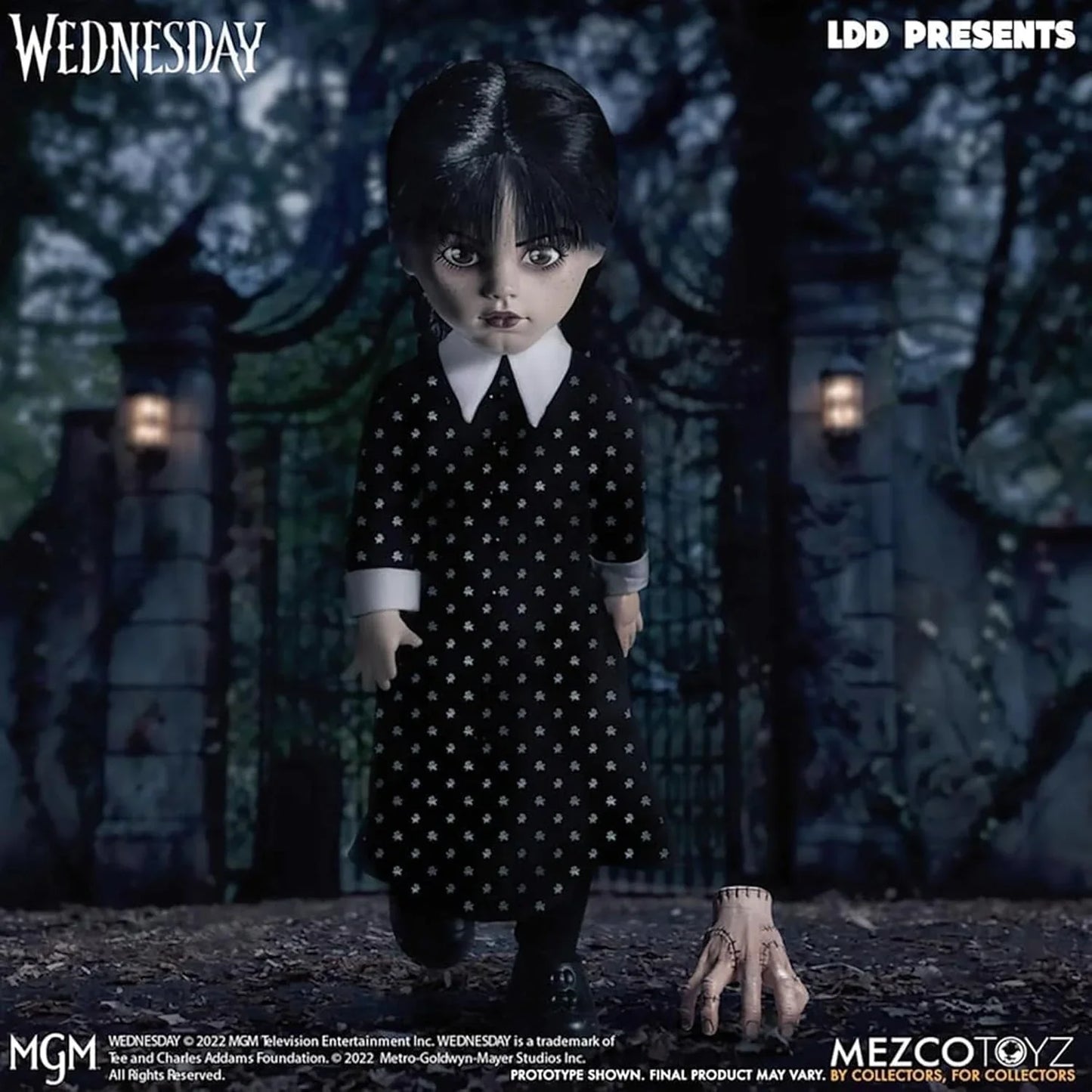 Mezco LDD Presents Wednesday Addams 10-Inch Doll - Jaiman Toys