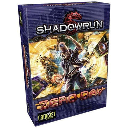 Catalyst Game Labs Shadowrun: Zero Day Card Game | 2-Player Cyberpunk Strategy & Hacking Game | Fast-Paced Head-to-Head Gameplay | Ages 13+ | 15–20 Minute Game