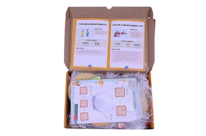 The Intellibox Math Magicians Numeracy Educational Kit for K2 | Early Maths Learning Activity Box for Kids | Numbers, Counting & Problem-Solving Activities