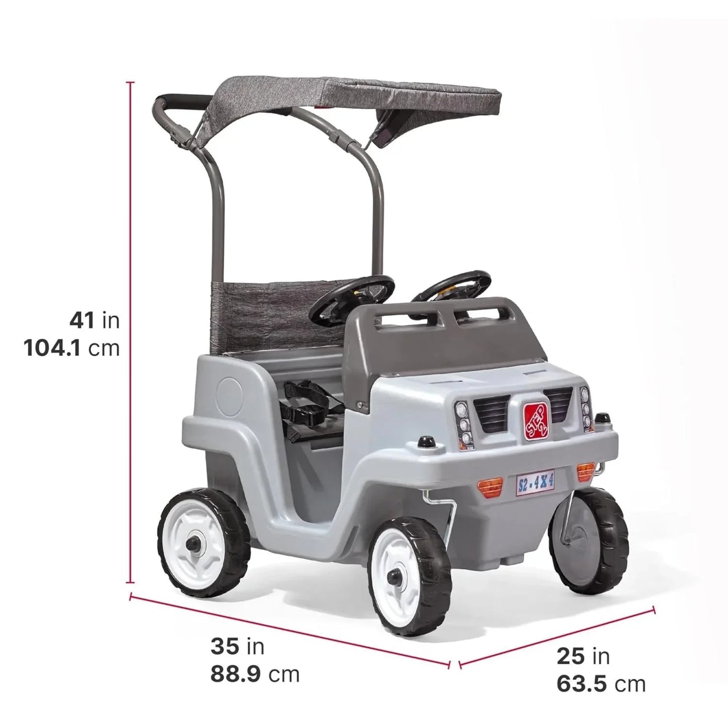 Step2 Side-by-Side Push Around SUV – Ride-On Toy for Kids - Jaiman Toys