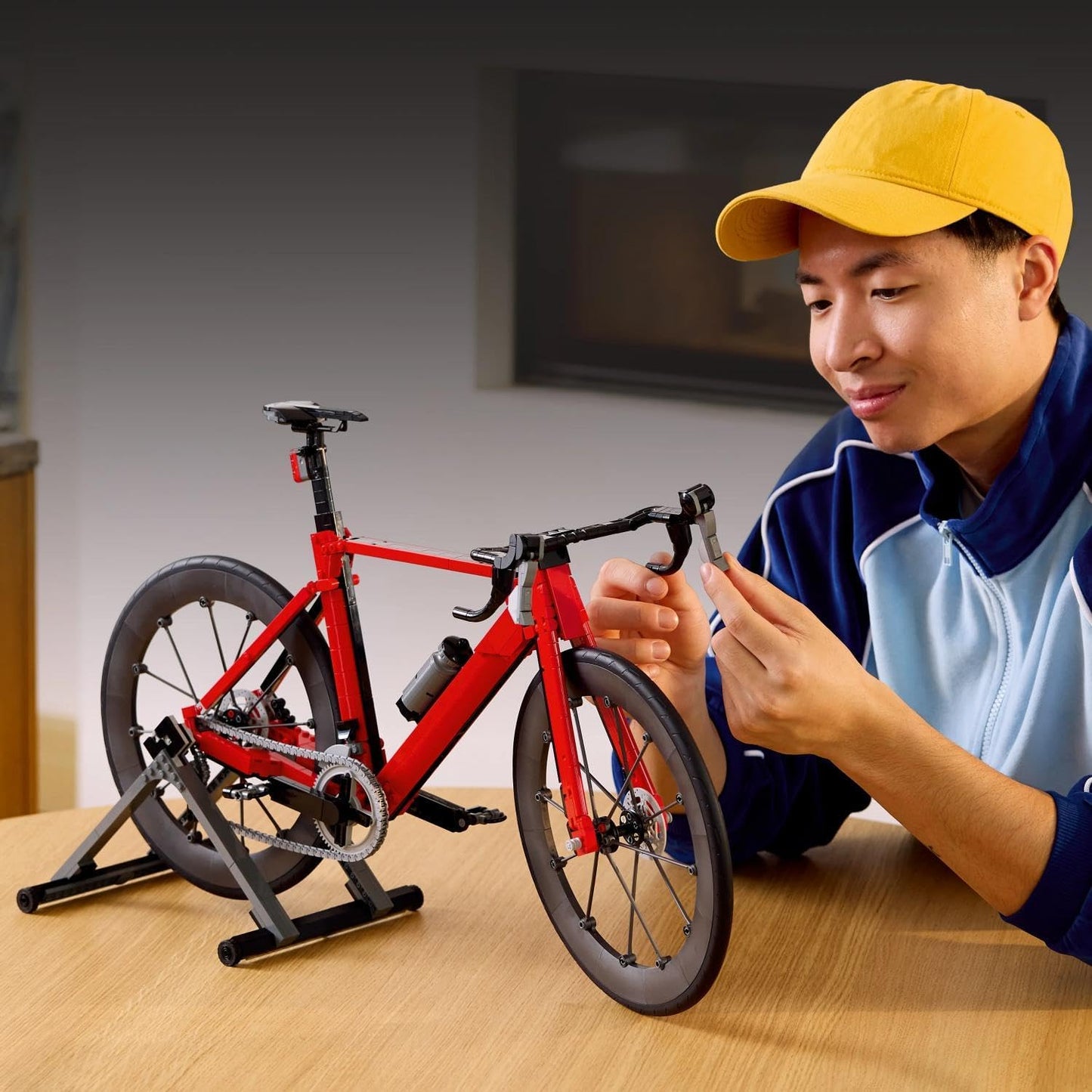 Lego 11380 Icon Road Bike, Lord of the Rings Story, Vehicle, Motorcycle, Interior Decoration, Fashionable Toy, Birthday, Present, Blocks, Men's, Women