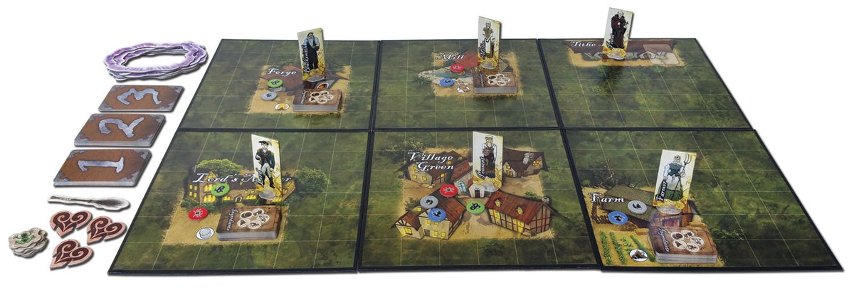 Fireside Games The Village Crone Board Game | Witch-Themed Strategy & Spell-Casting Game | Worker Placement & Resource Management | 1–6 Players, Ages 13+
