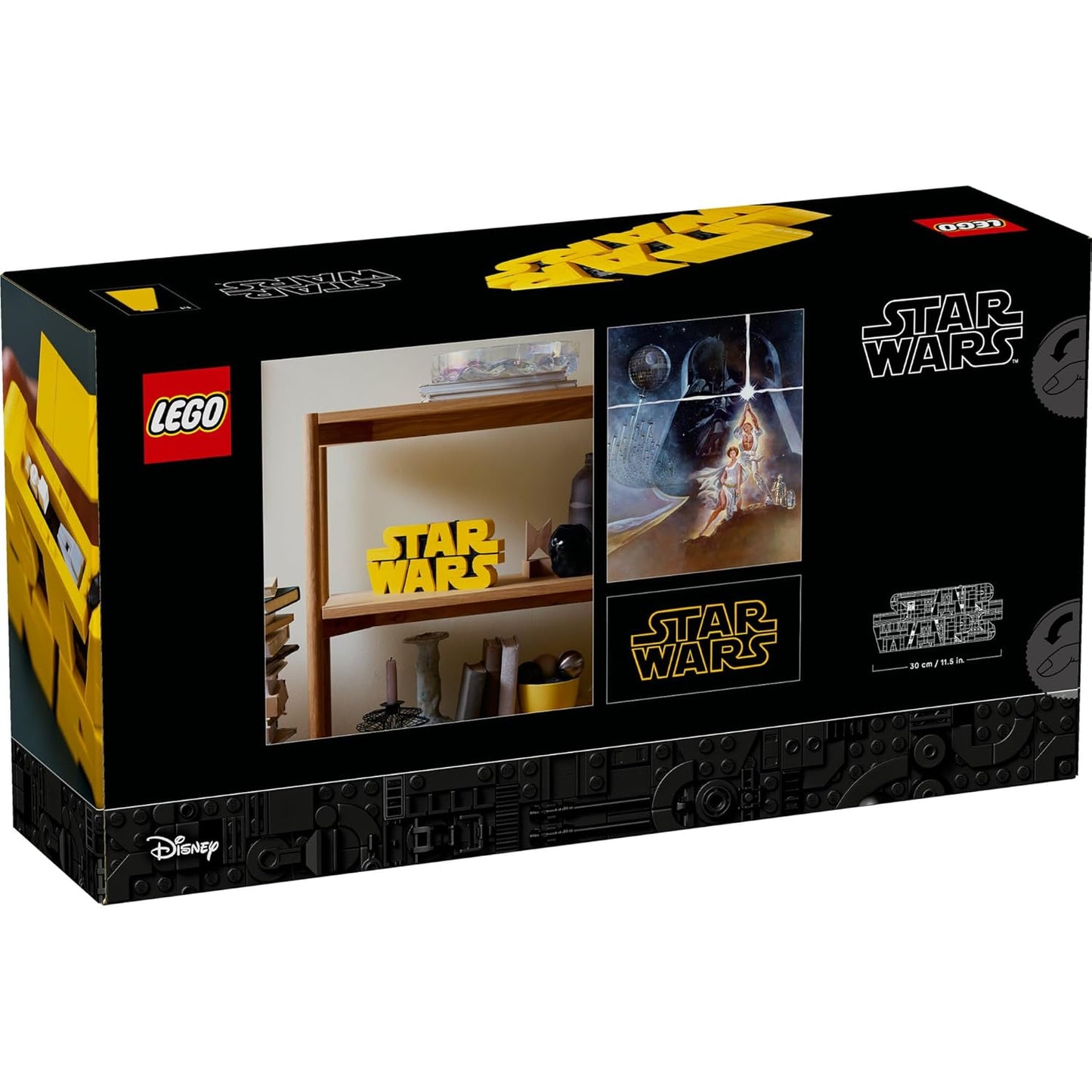 LEGO 75407 Star Wars Brick-Built Logo Building Set (700 Pieces )