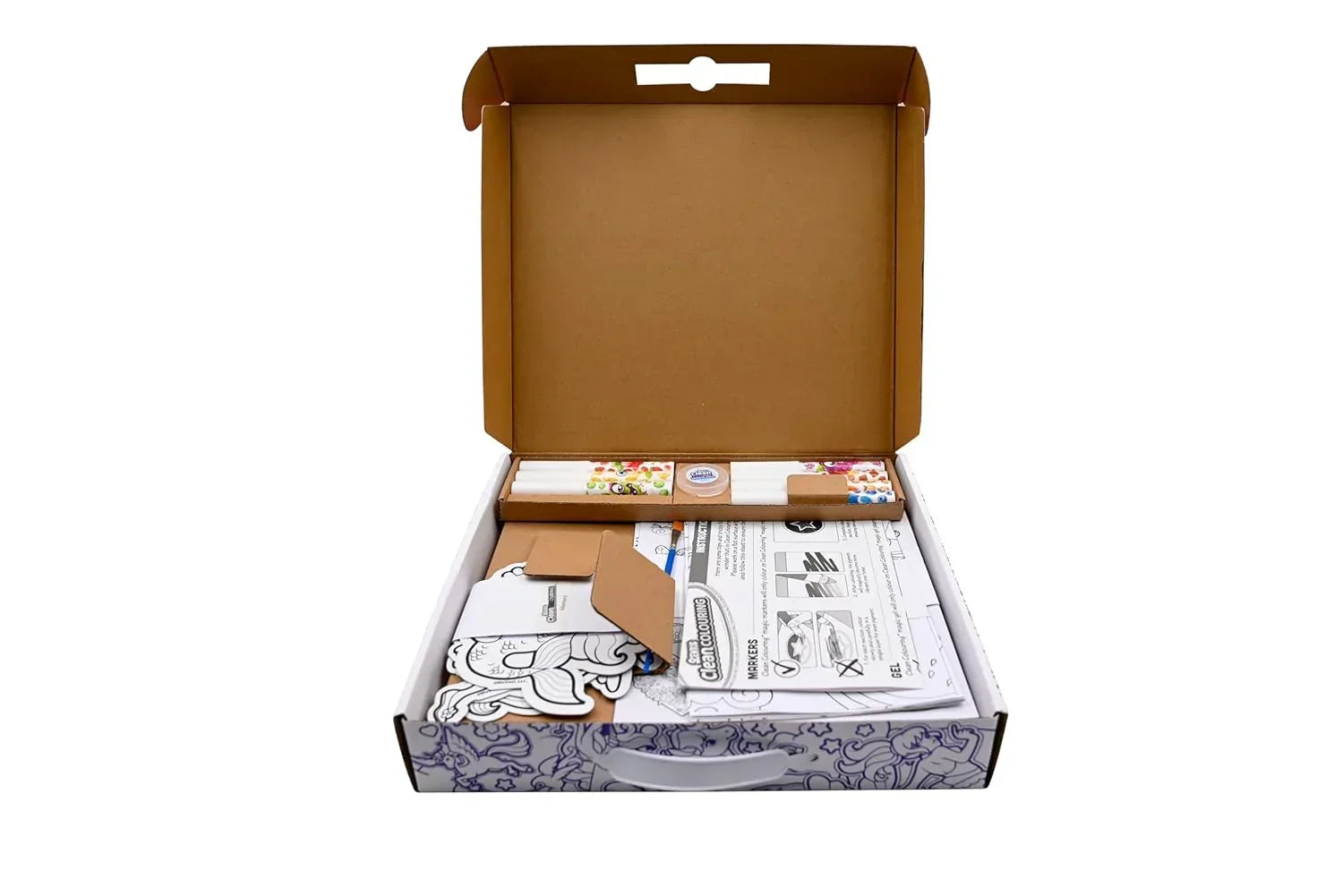 Scentos CleanColouring Markers and Gel Painting Enchanted Unicorn Set - Jaiman Toys