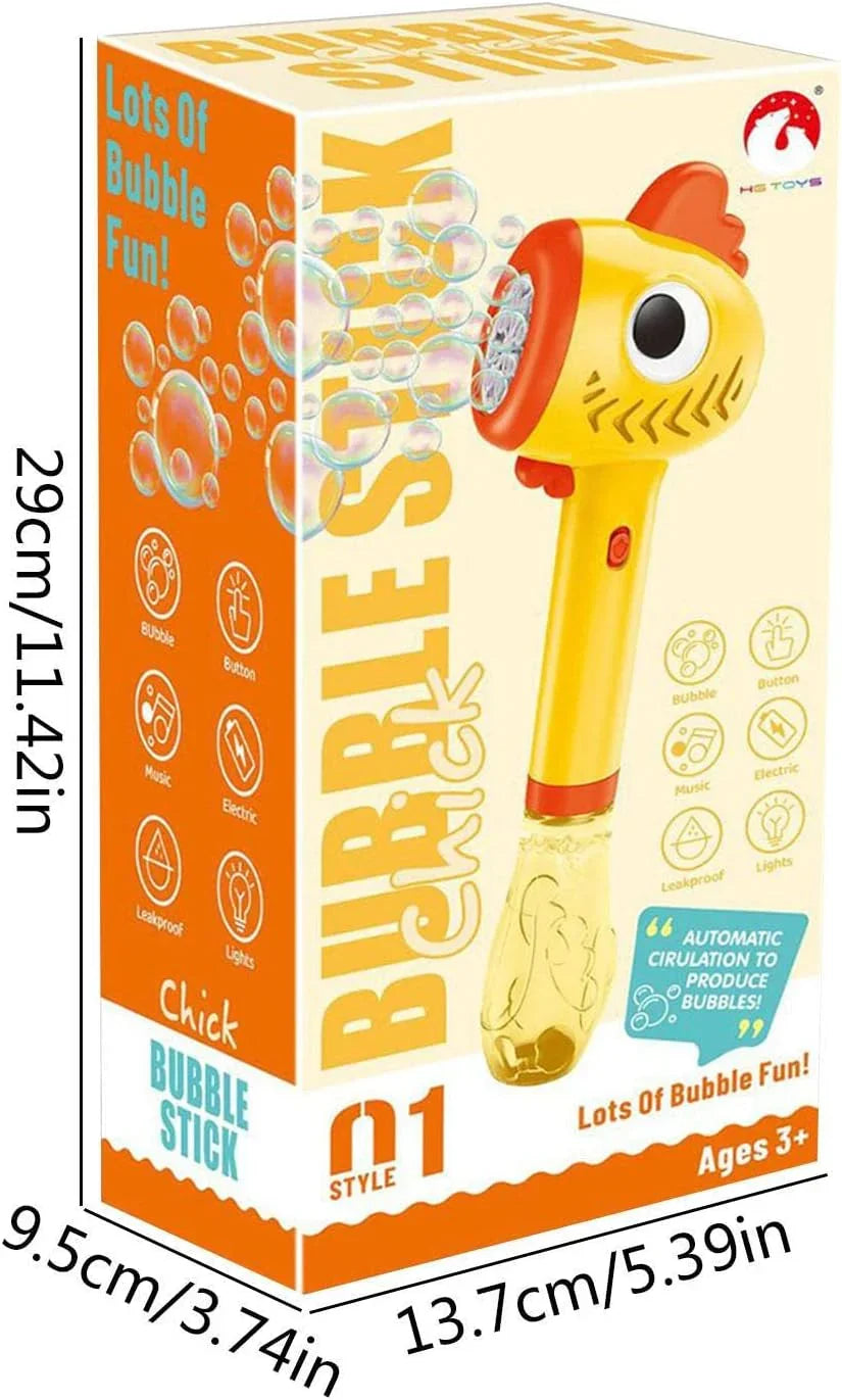 Automatic Electric Cartoon Bubble Machine – Fun Bubble Wand Toy for Kids - Jaiman Toys