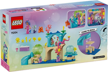 LEGO 11204 Gabby’s Dollhouse Mermaid Gabby’s Aquarium Adventure 11204 Sea Creature Toy with Ocean Life and Animals, Small Toy for Kids - Jaiman Toys