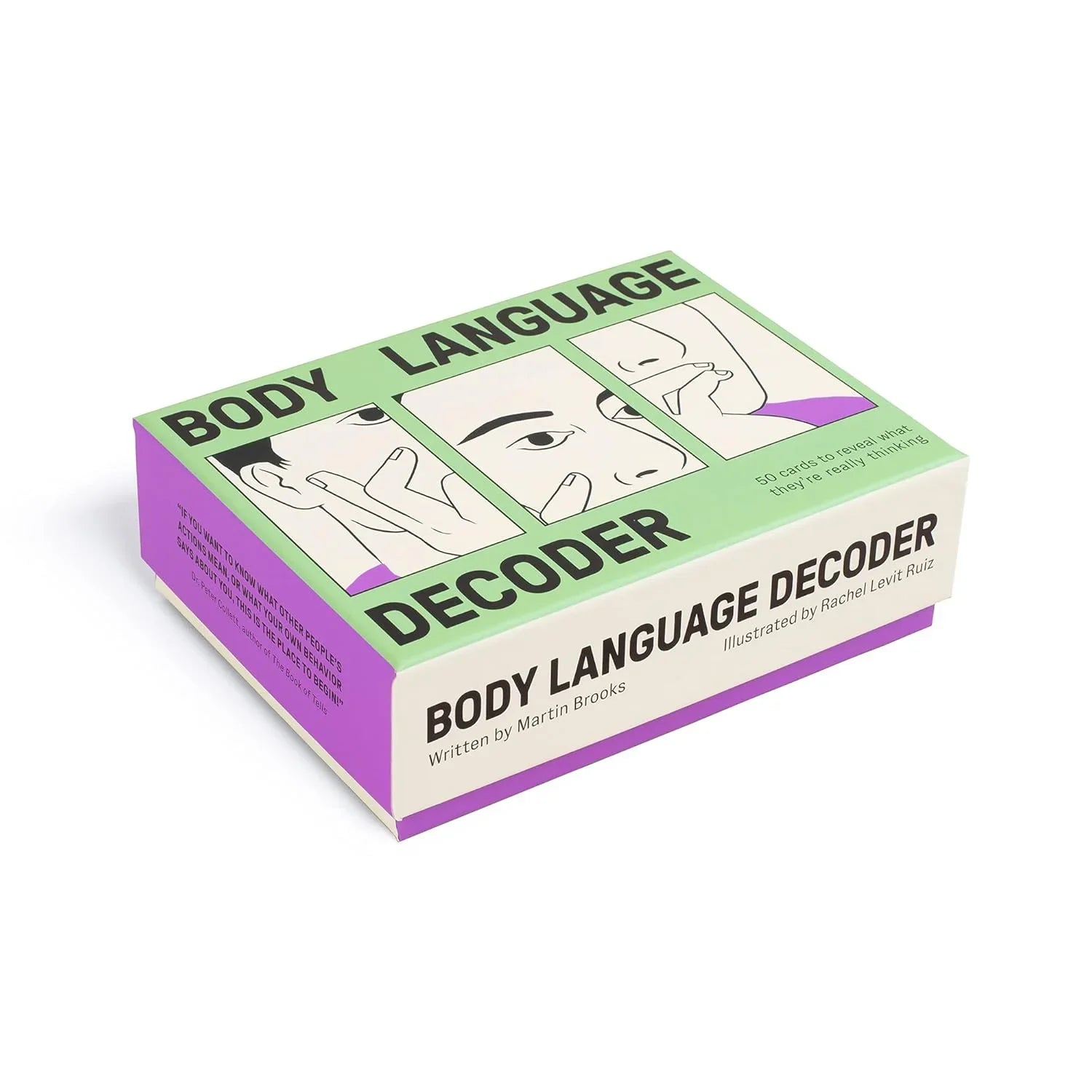 Body Language Decoder: 50 Cards to Understand Hidden Signals – Laurence King Magma - Jaiman Toys