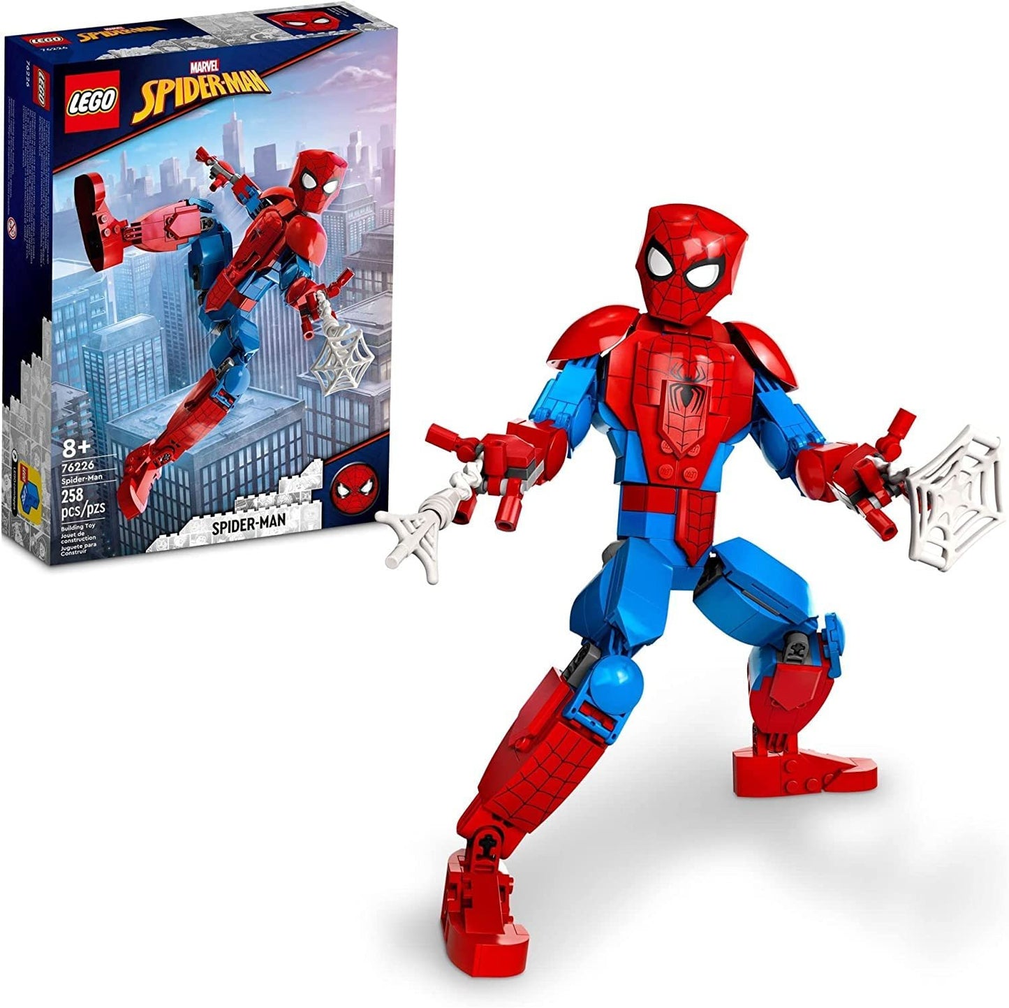 Lego Marvel Spider-Man Figure 76226 Building Toy Set; Realistic Model for Play and Display