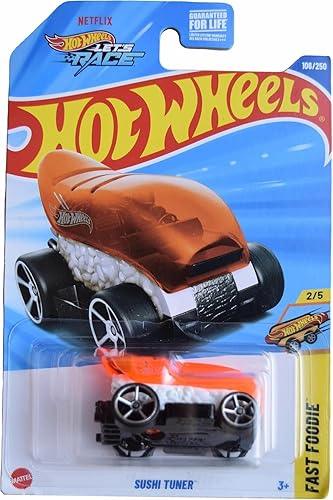 Hot Wheels Sushi Tuner – Fast Foodie Series – 1:64 Scale Die-Cast Car