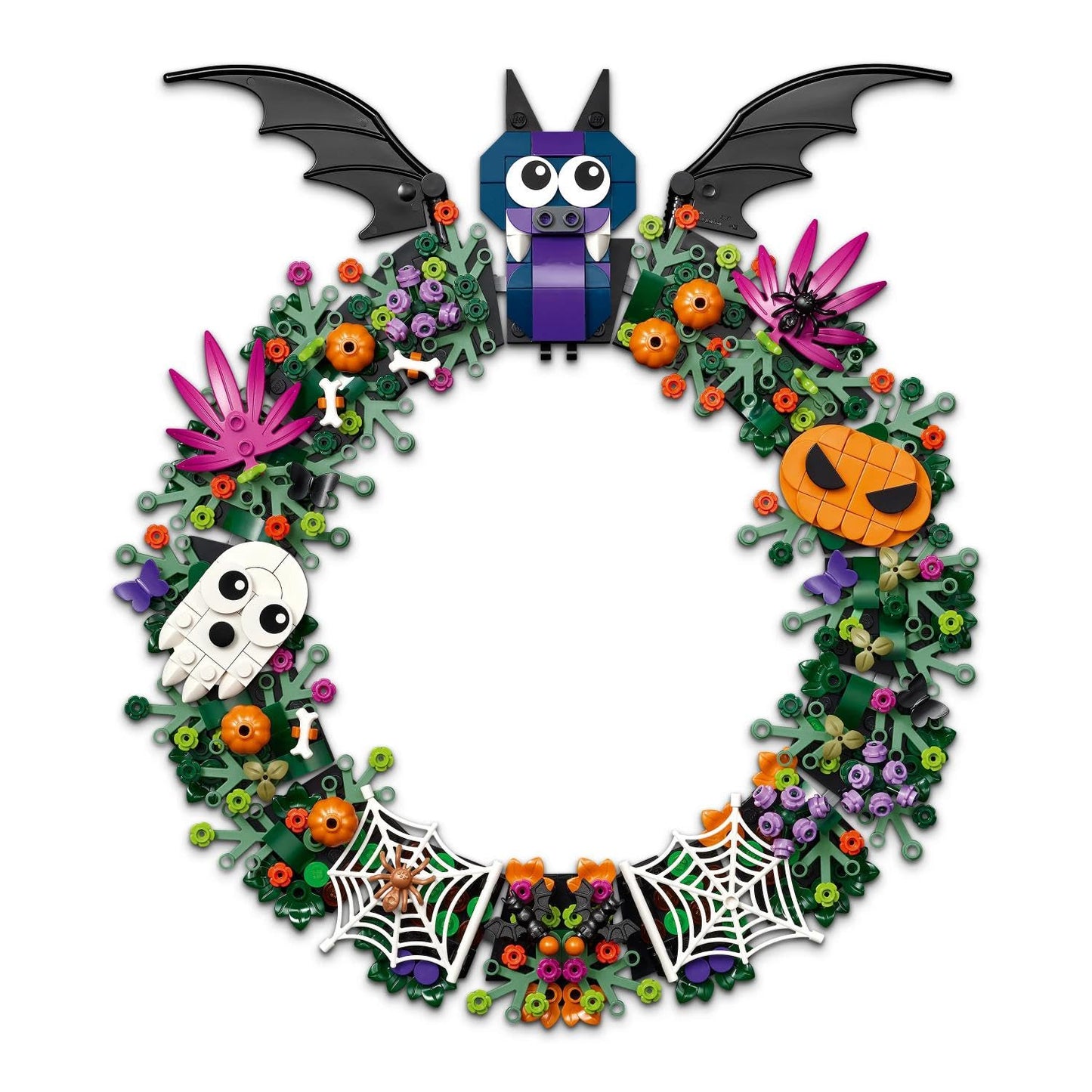 LEGO® Halloween Wreath 40825 Hanging Home Decoration, 617 Pieces