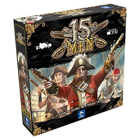 Pendragon 15 Men Pirate Strategy Board Game | Bluffing, Bidding & Hidden Roles | 2-5 Players | 45-60 Minutes | Ages 14+