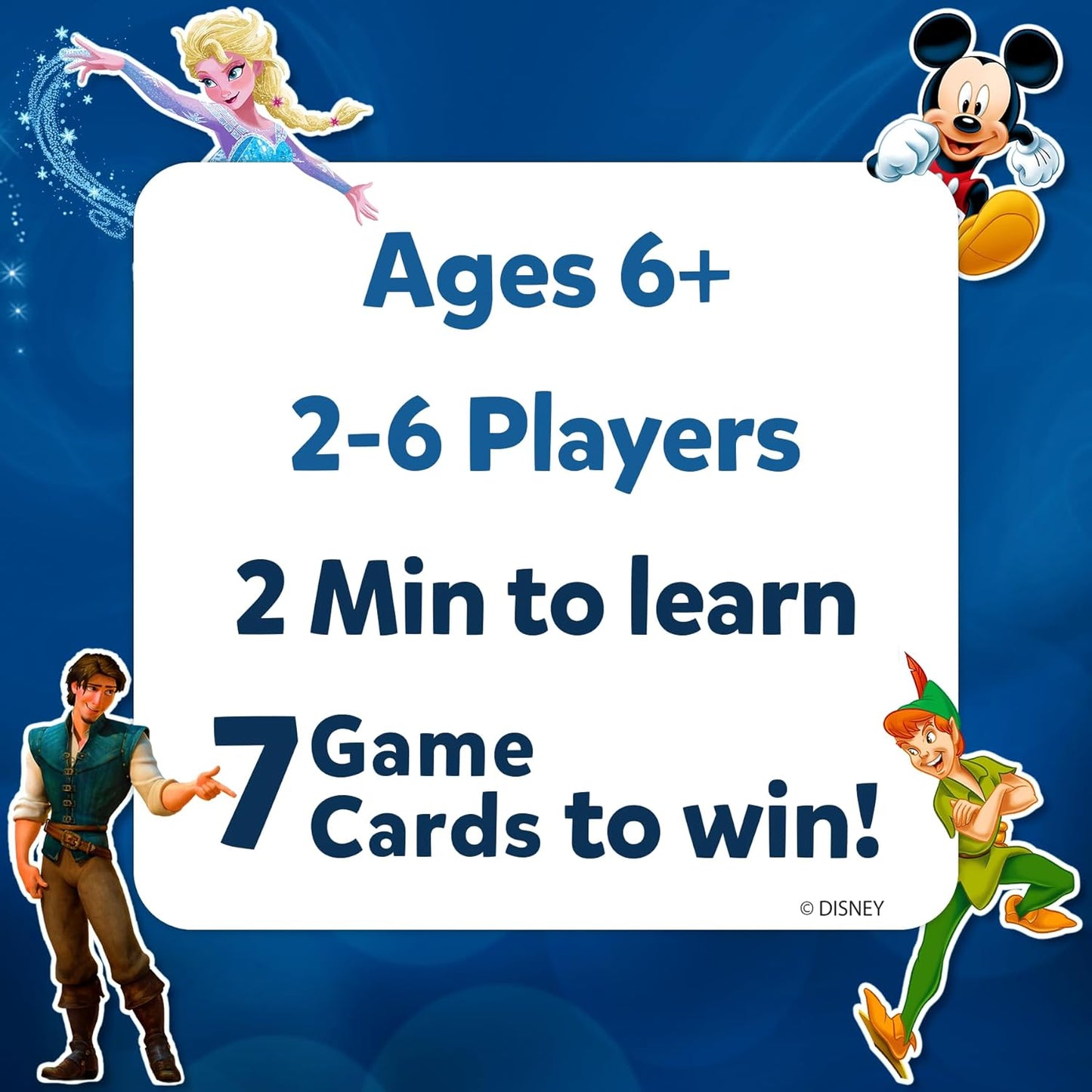 Skillmatics Disney Card Game - Guess in 10, Gifts for Ages 6 and Up, Super Fun Mickey Mouse, Lion King Game for Kids